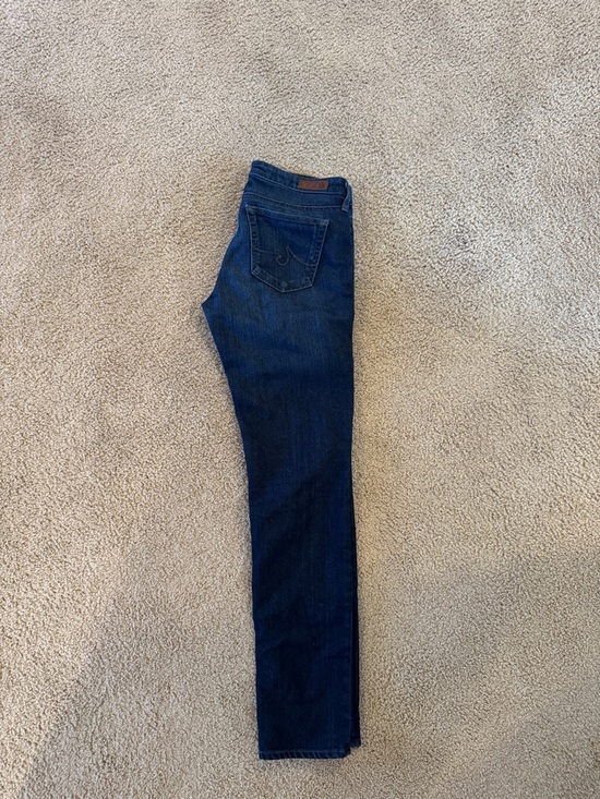 Ag Adriano Goldschmied Denim - Adriano Goldschmidt Dark Blue Women's Slim Jeans 28r